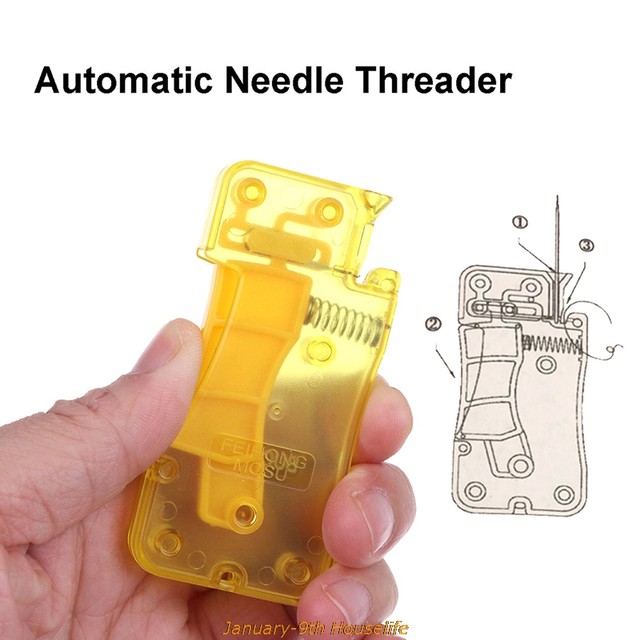 1pc Automatic Needle Threader Hand Sewing Needle Threader Stitch Insertion  Sewing Tool Accessories - AliExpress